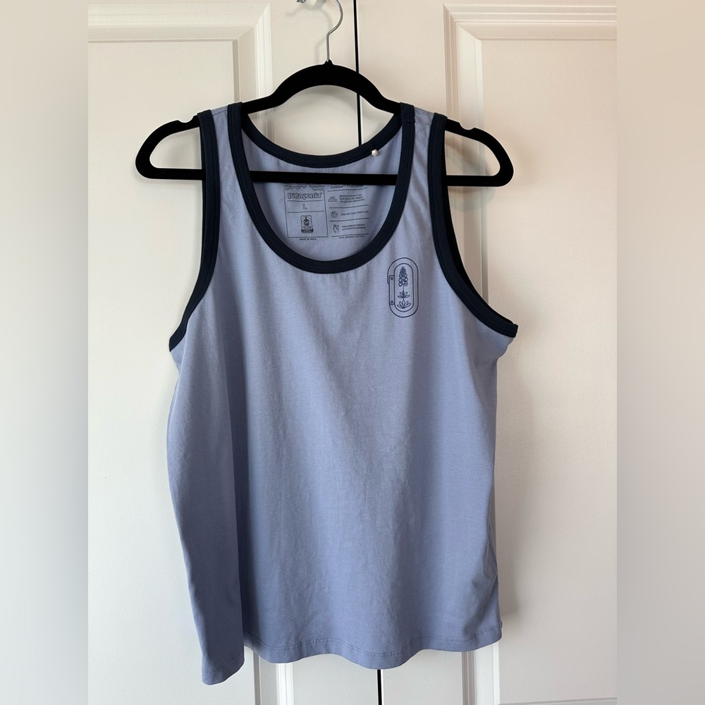 Patagonia Women’s Clean Climb Bloom Regenerative Organic Certified Cotton Tank L